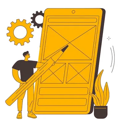 Trois engrenages en rotation